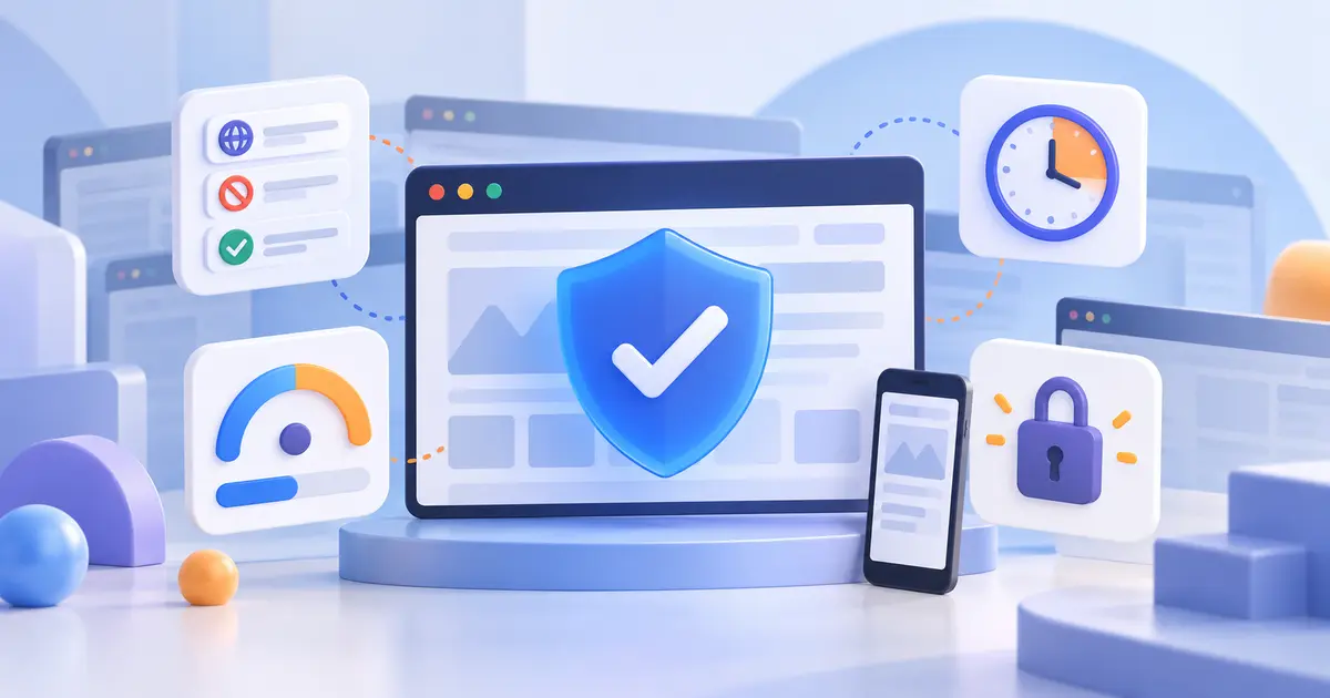 Browser website blocker comparison with rules, schedules, time limits, focus controls and mobile support